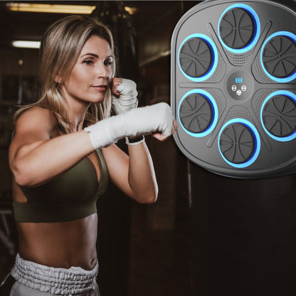 Uviva Music Boxing Machine with Boxing Gloves