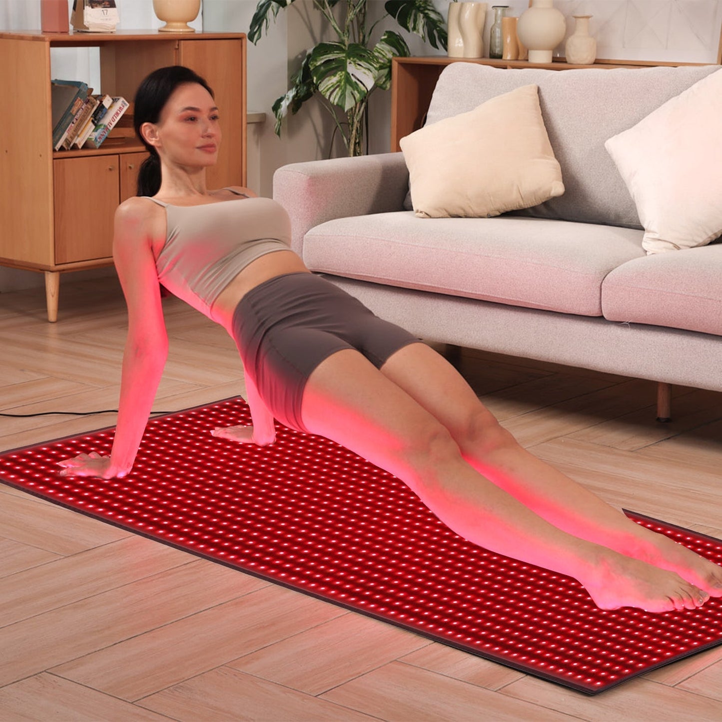 Red and Near-Infrared Light Therapy Mat for Whole Body