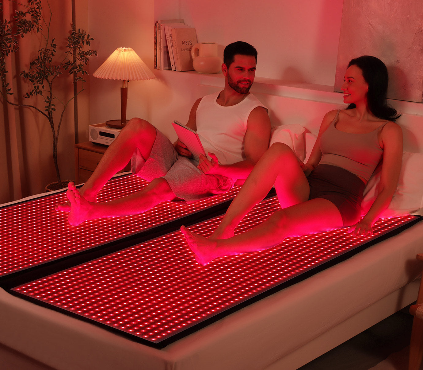 Red and Near-Infrared Light Therapy Mat for Whole Body