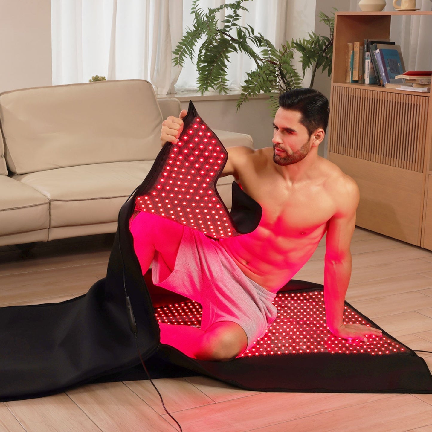 Red and Near-Infrared Light Therapy Mat for Whole Body