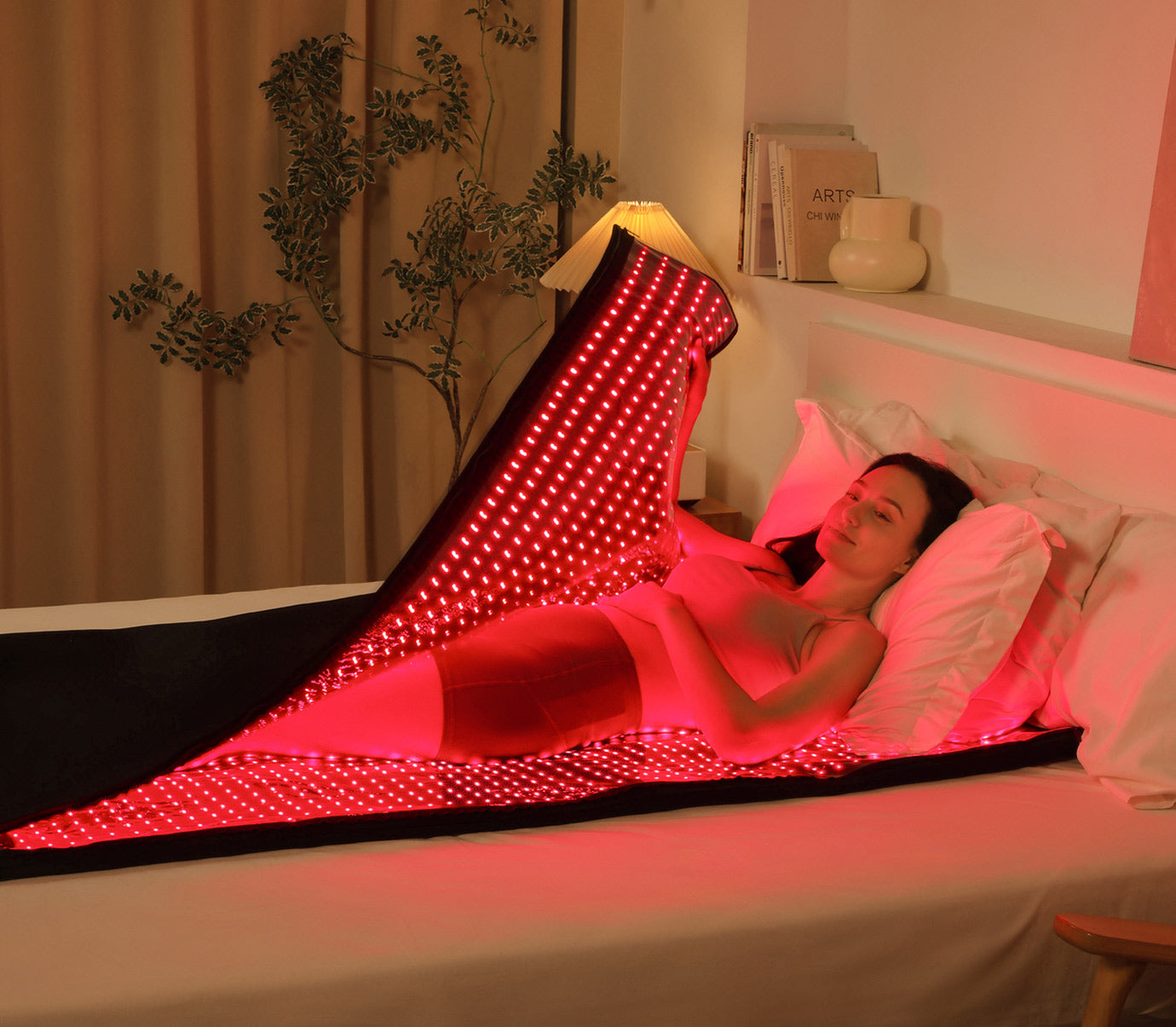 Red and Near-Infrared Light Therapy Mat for Whole Body